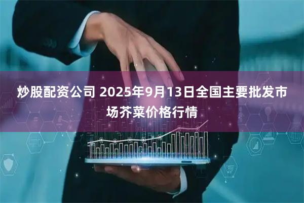 炒股配资公司 2025年9月13日全国主要批发市场芥菜价格行情