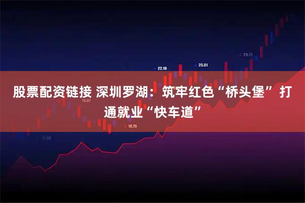 股票配资链接 深圳罗湖：筑牢红色“桥头堡” 打通就业“快车道”